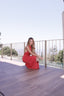 The Coral Sculpt Dress